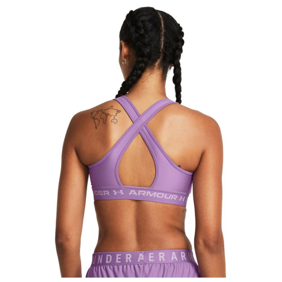 Under Armour Γυναικείο μπουστάκι Mid Crossback Sports Bra Under Armour Γυναικείο μπουστάκι Mid Crossback Sports Bra